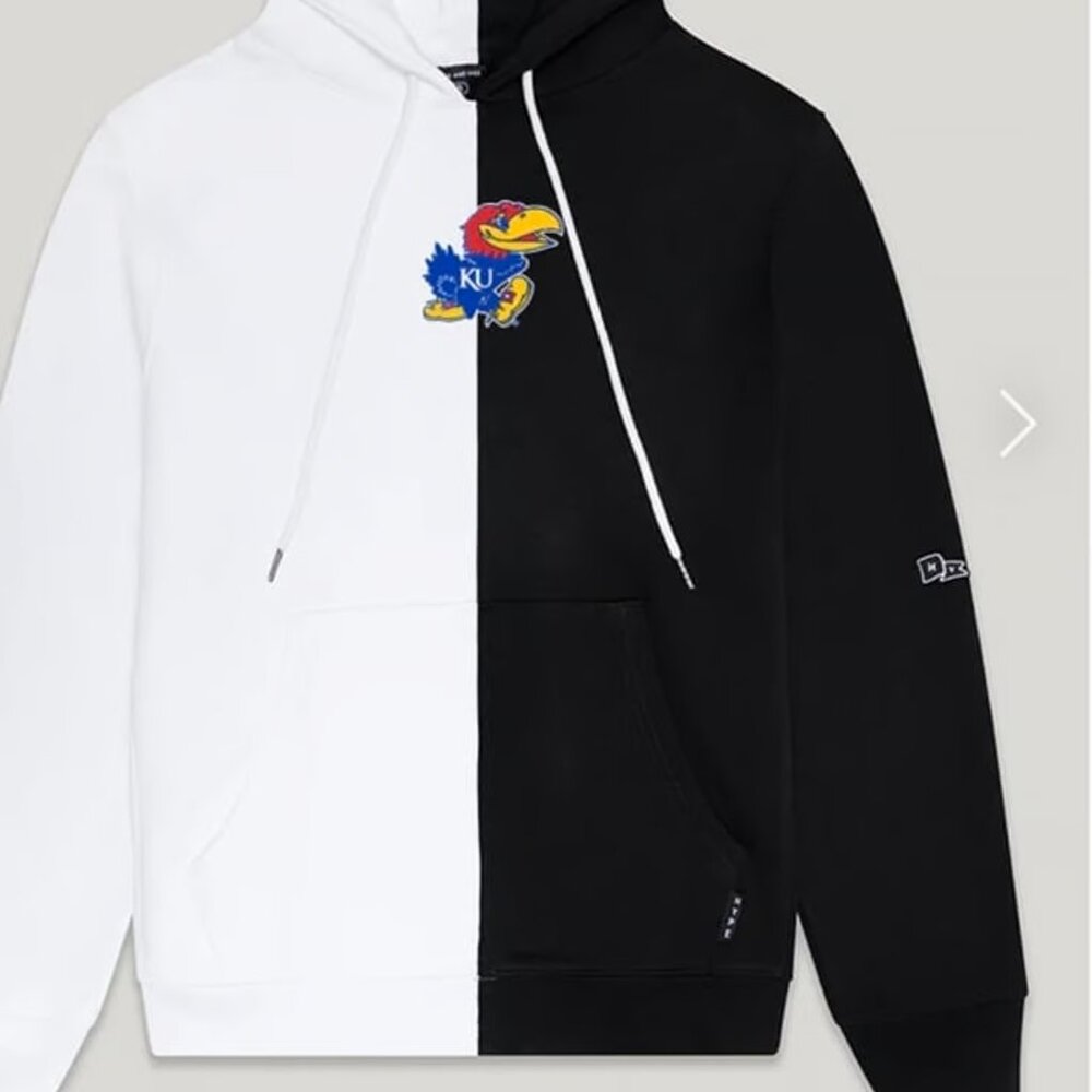 Heavy weight Kansas embroidered hoodie